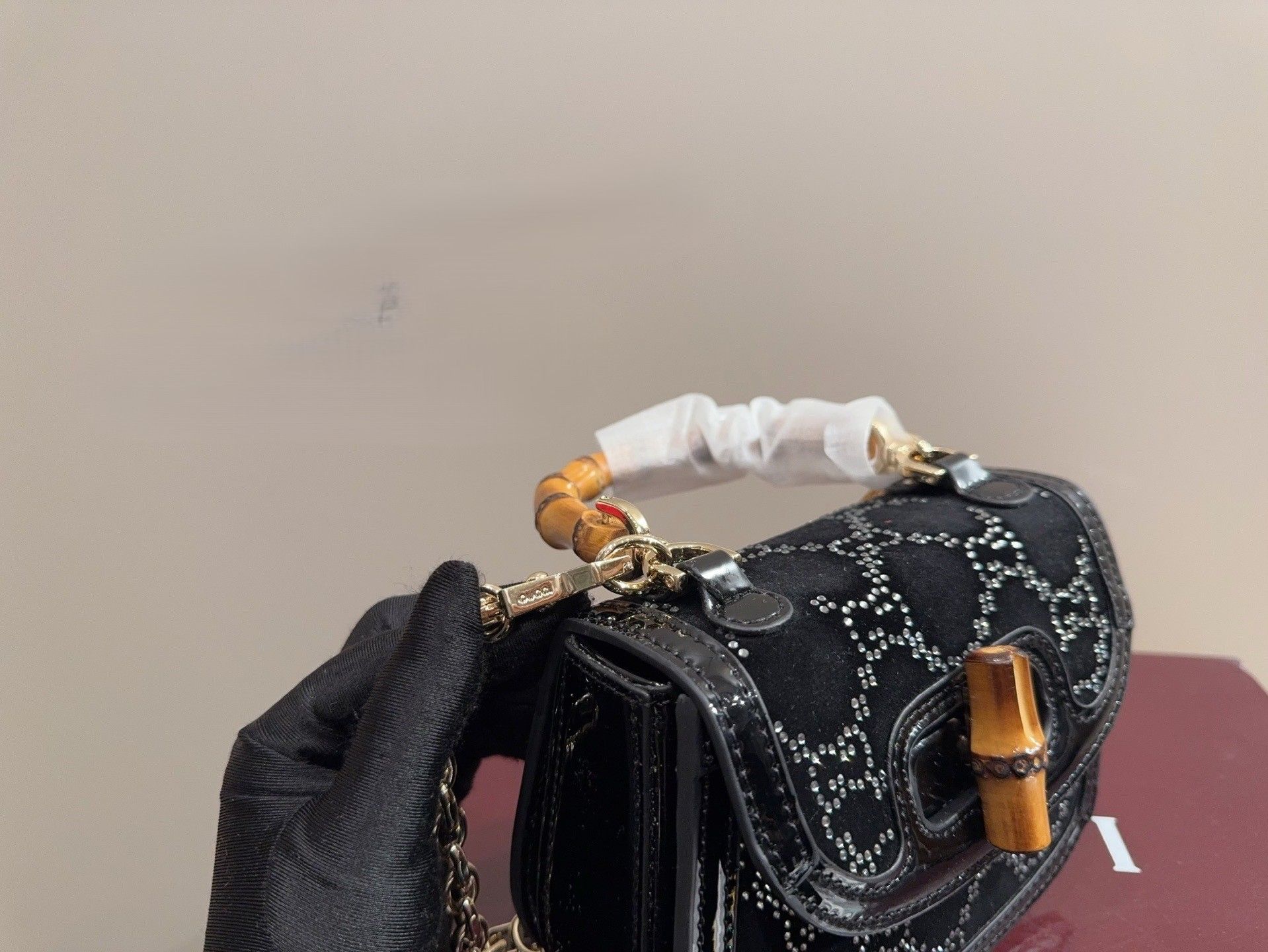 New Collection Fashion GG Bamboo 1947 Nano Bag C2301400 New Collection Fashion GG Bamboo 1947 Nano Bag C2301400