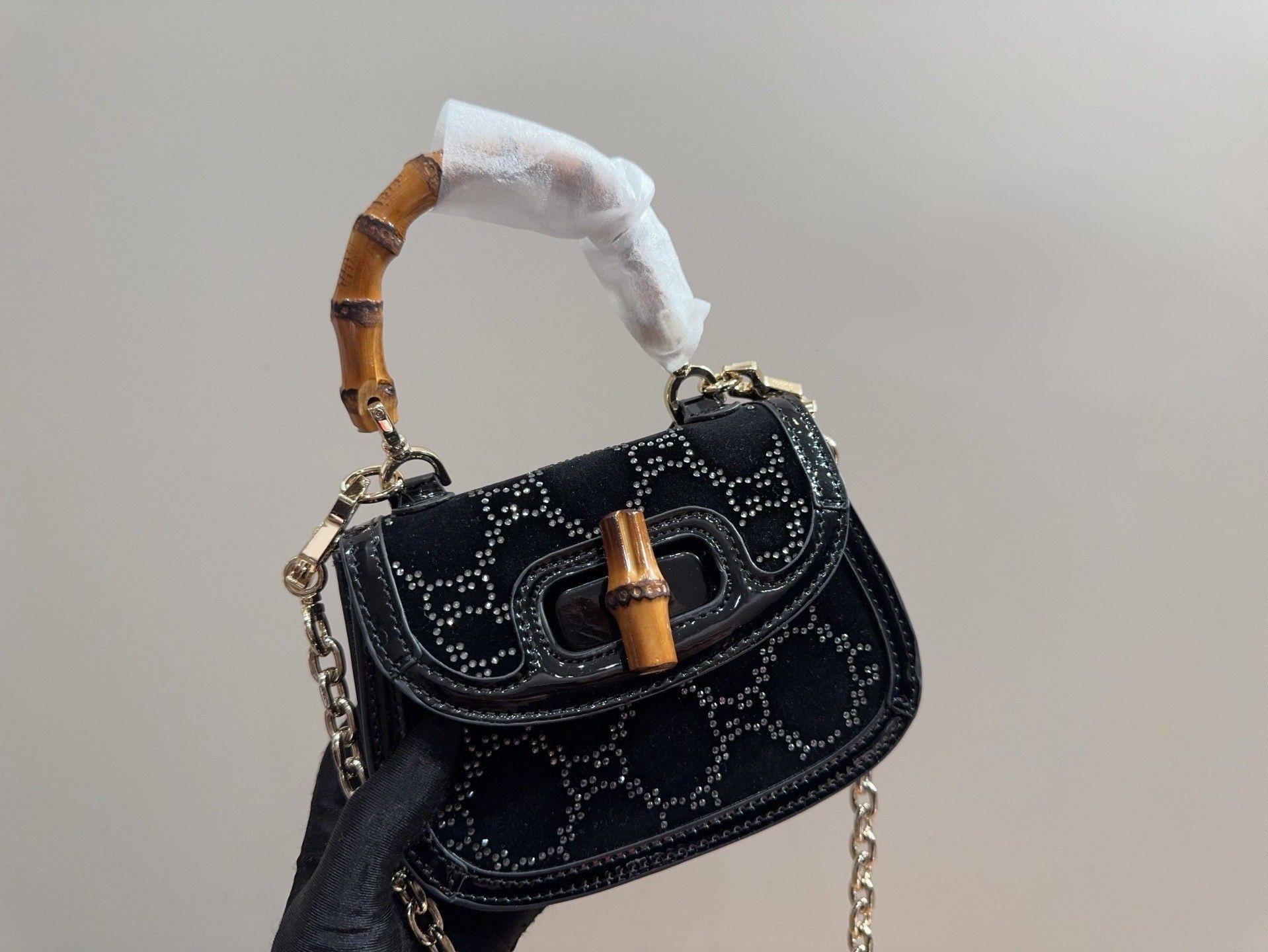 New Collection Fashion GG Bamboo 1947 Nano Bag C2301400 New Collection Fashion GG Bamboo 1947 Nano Bag C2301400