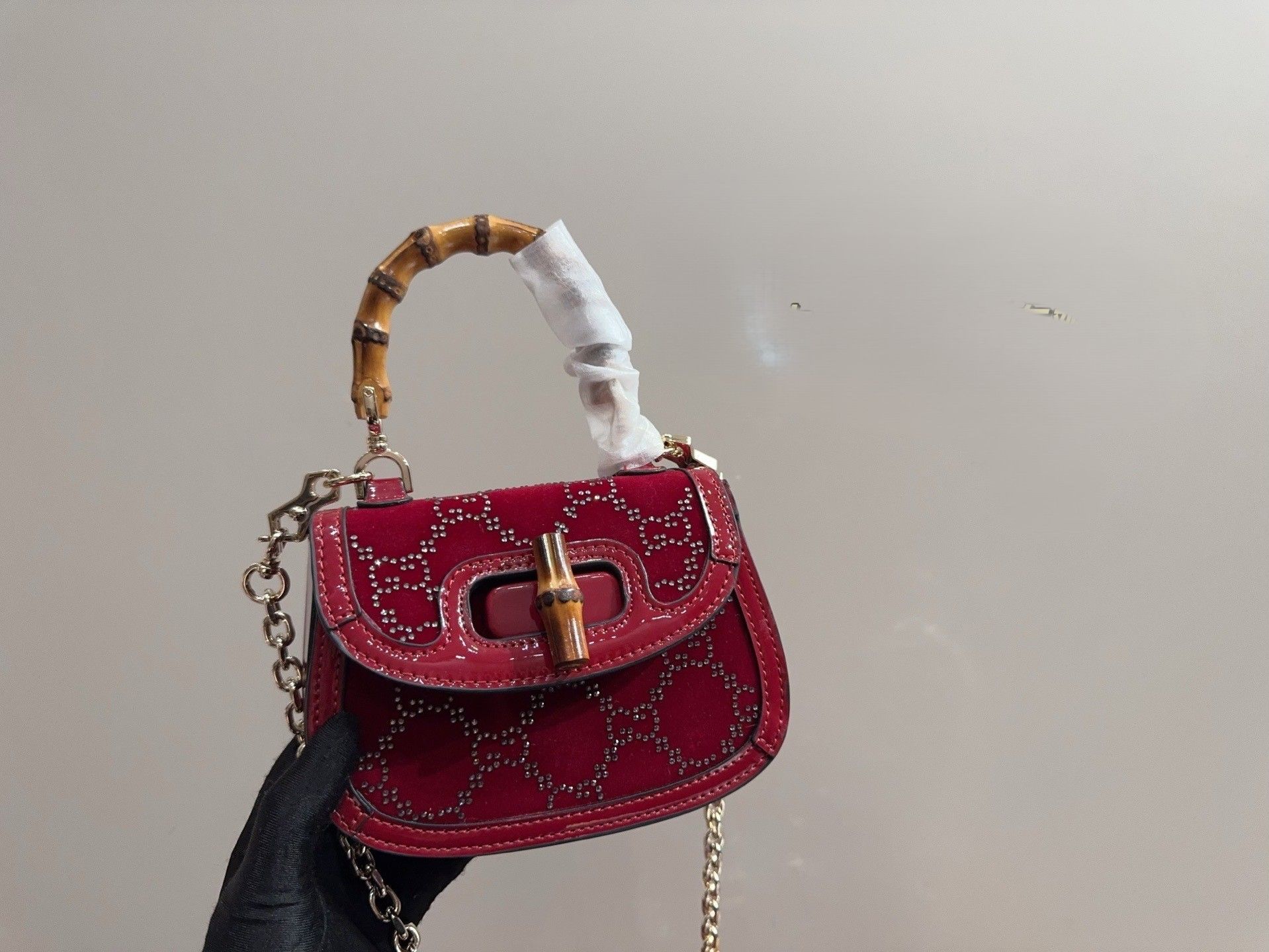 New Collection Fashion GG Bamboo 1947 Nano Bag C2301400 New Collection Fashion GG Bamboo 1947 Nano Bag C2301400