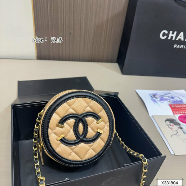 Fashion CN Round Clutch On Chain 910264 Fashion CN Round Clutch On Chain 910264