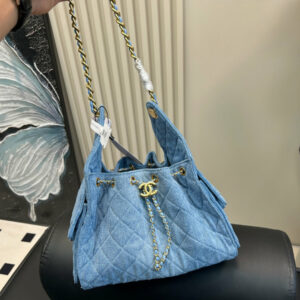 Fashion CN 25S Denim Hobo Bag 910285
