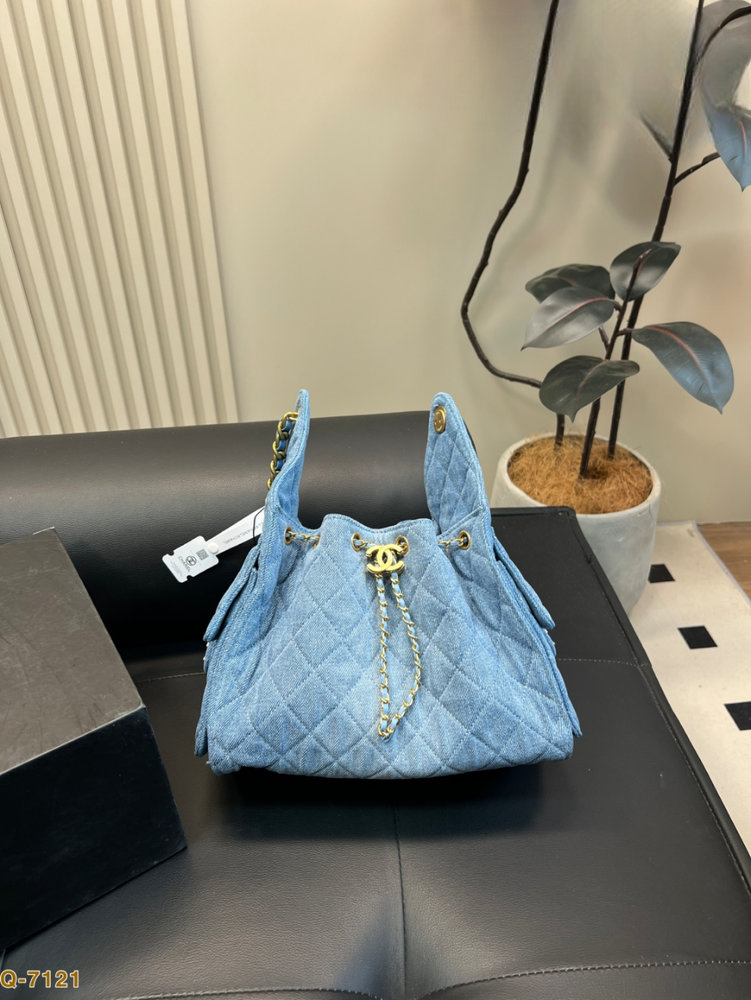 Fashion CN 25S Denim Hobo Bag 910285 Fashion CN 25S Denim Hobo Bag 910285