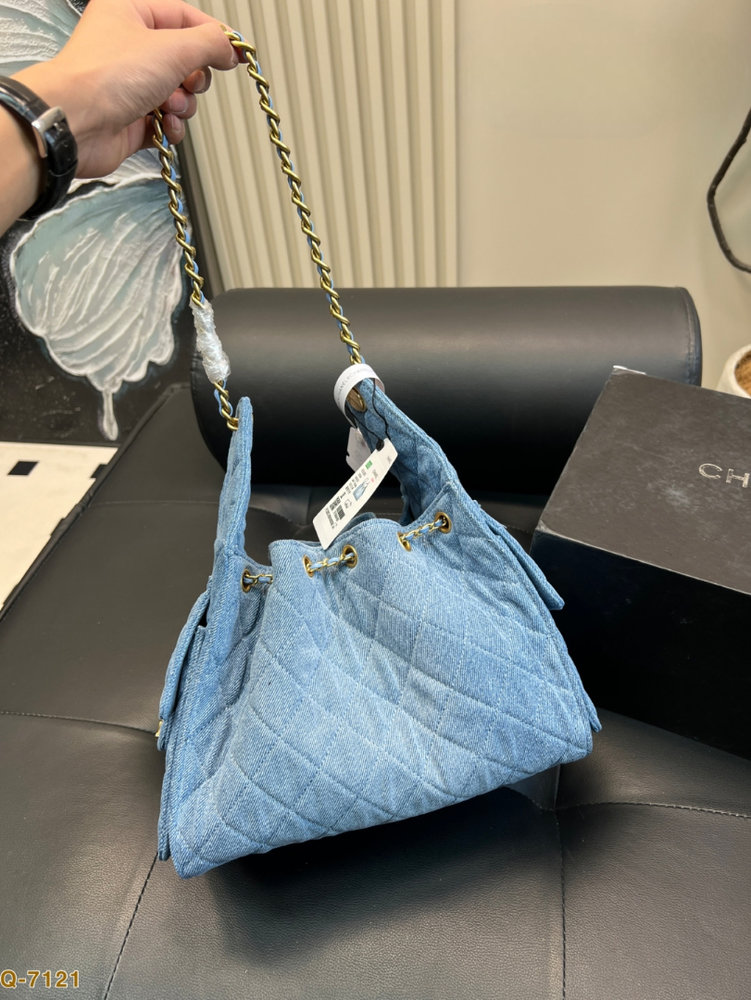 Fashion CN 25S Denim Hobo Bag 910285 Fashion CN 25S Denim Hobo Bag 910285