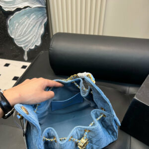 Fashion CN 25S Denim Hobo Bag 910285