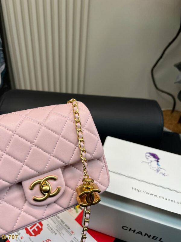 Fashion CN Mini Flap Bag Pink 910293