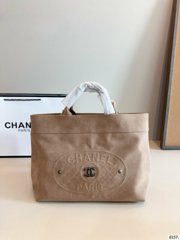 Fashion CN Deauville Tote Suede Bag 910309