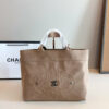 Fashion CN Deauville Tote Suede Bag 910309