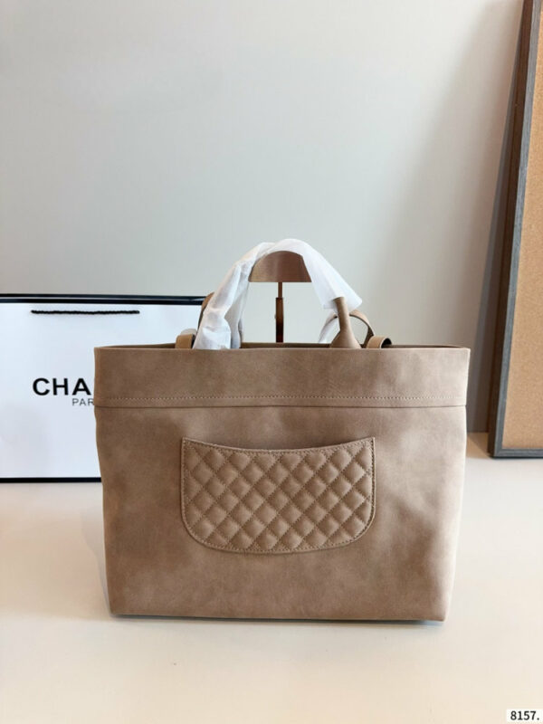 Fashion CN Deauville Tote Suede Bag 910309