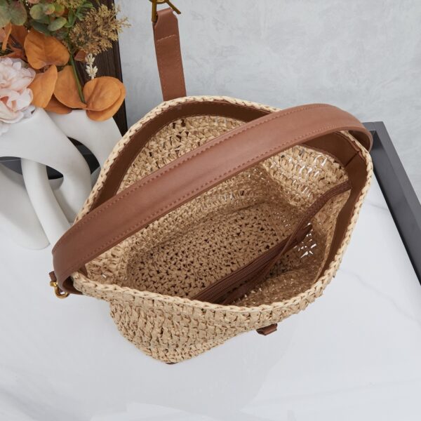 YSL Le 37 Raffia Bucket Bag 1977 YSL Le 37 Raffia Bucket Bag 1977