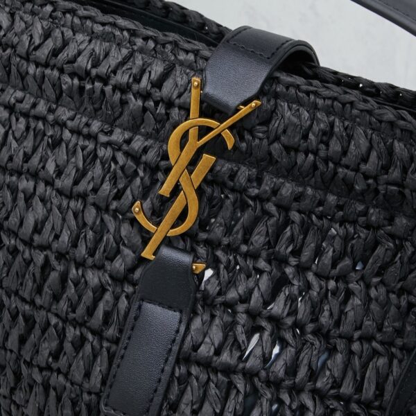 YSL Le 37 Raffia Bucket Bag 1977 YSL Le 37 Raffia Bucket Bag 1977