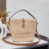 YSL Le 37 Raffia Bucket Bag 1977 YSL Le 37 Raffia Bucket Bag 1977