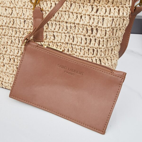 YSL Le 37 Raffia Bucket Bag 1977 YSL Le 37 Raffia Bucket Bag 1977