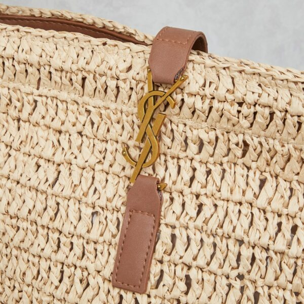 YSL Le 37 Raffia Bucket Bag 1977 YSL Le 37 Raffia Bucket Bag 1977