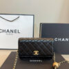 Fashion CN Lambskin Wallet On Chain 910319 Fashion CN Lambskin Wallet On Chain 910319