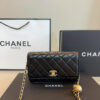 Fashion CN Lambskin Wallet On Chain 910319 Fashion CN Lambskin Wallet On Chain 910319