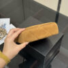 Fashion CN Suede Top Handle Vanity Case Bag 910328