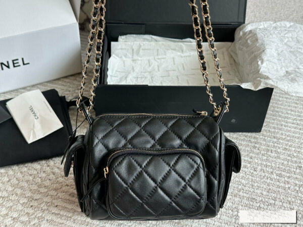 Fashion CN Lambskin Camera Bag 910333