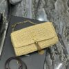 YSL Saint Laurent Kate 99 Raffia Shoulder Bag 0000 YSL Saint Laurent Kate 99 Raffia Shoulder Bag 0000