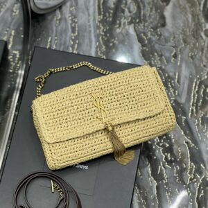 YSL Saint Laurent Kate 99 Raffia Shoulder Bag 0000 4 20260412 145455