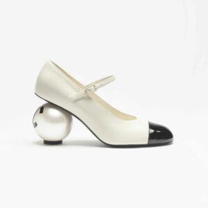 Women’s CN Mary Janes with Imitation Pearls Heels