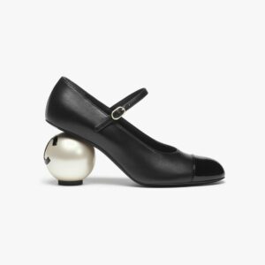 Women’s CN Mary Janes with Imitation Pearls Heels