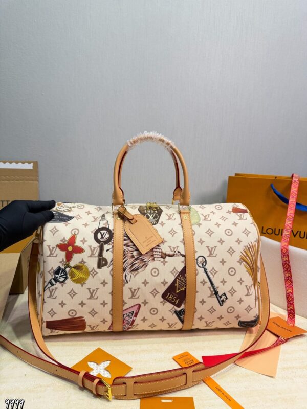 LV Flight Mode Keepall Bandouliere 45