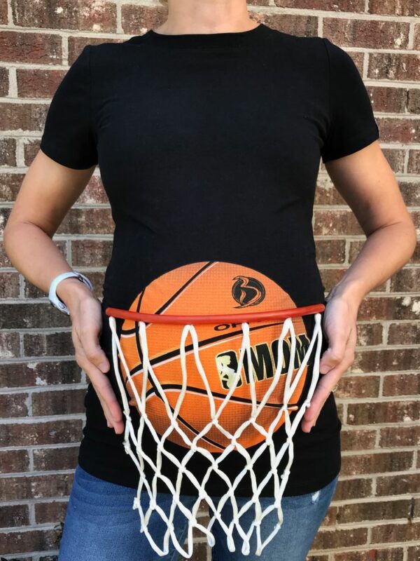 Basketball Halloween Costume Couples Costume Pregnancy Announcement Shirt