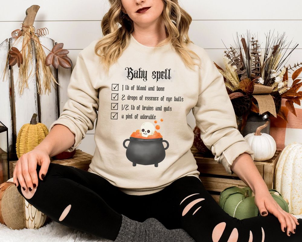 Baby Spell Halloween Pregnancy Announcement Funny Shirt Mother To Be New Mom T-Shirt Baby Spell Halloween Pregnancy Announcement Funny Shirt Mother To Be New Mom T-Shirt