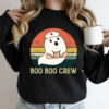 Boo Boo Crew Nurse Halloween Shirt For Nurses RN Ghost T-Shirt