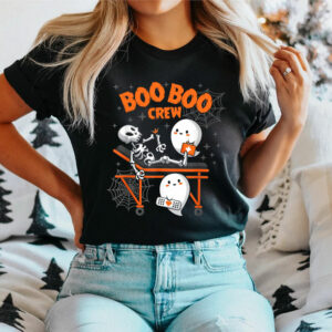 Boo Boo Crew Ghost Doctor Paramedic EMT Nurse Halloween T-Shirt