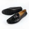 Genuine Leather Men’s Shoes Black Alligator Slip-On Loafer Men Shoes J5528 Genuine Leather Men’s Shoes Black Alligator Slip-On Loafer Men Shoes J5528