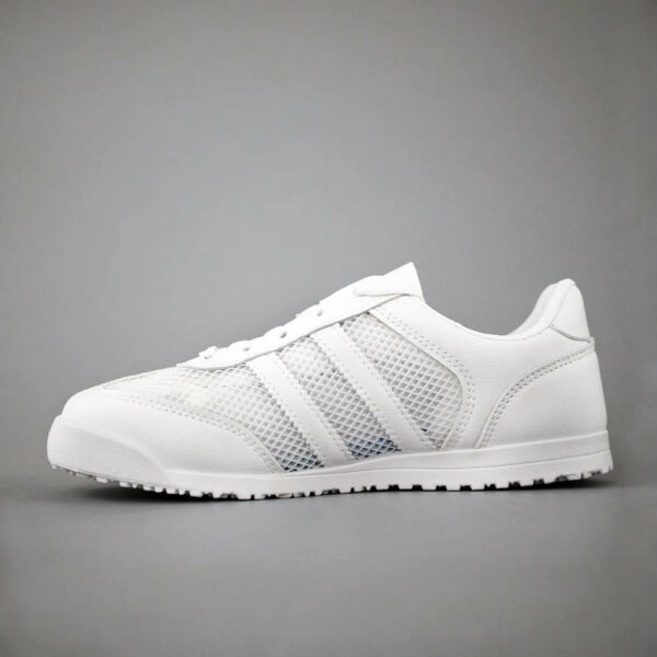 Men’s White Leather Sneakers L0173 Men’s White Leather Sneakers L0173