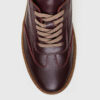 Leather Sneakers, Fashionable Handcrafted Footwear Z1199
