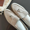 Suede Leather Loafers, Women’s Comfortable Summer Shoes N2649