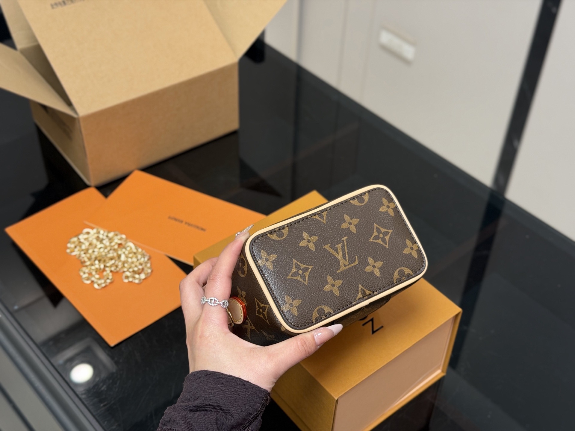 LV Flight Mode Micro Vanity Case LV Flight Mode Micro Vanity Case