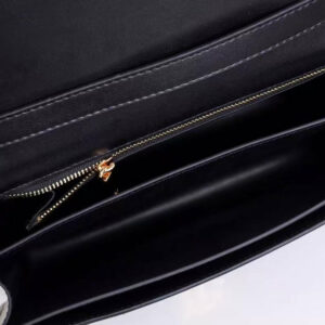 Burberry Medium Grainy Leather Black Bag