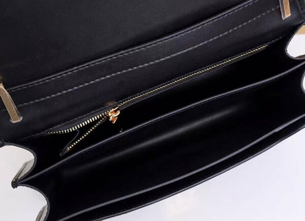 Burberry Medium Grainy Leather Black Bag