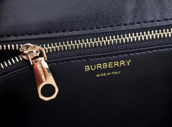 Burberry Medium Grainy Leather Black Bag