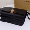 Burberry Medium Grainy Leather Black Bag