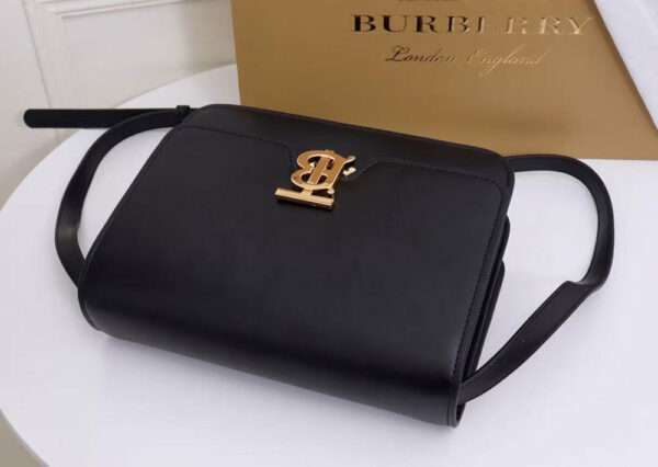 Burberry Medium Grainy Leather Black Bag