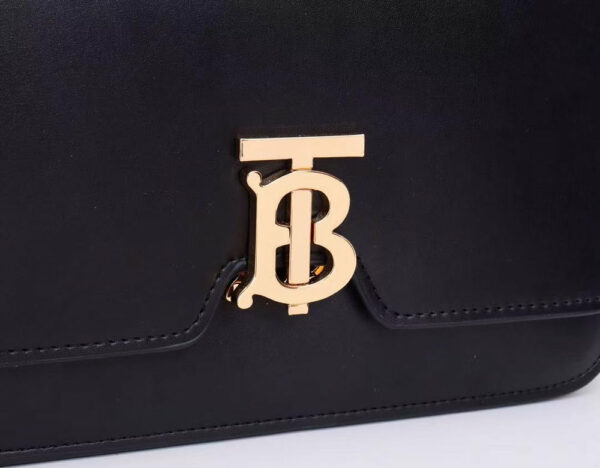 Burberry Medium Grainy Leather Black Bag