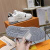 LV Trainer Sneaker White Monogram Leather 0518C80