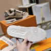 LV Trainer Sneaker Beige Suede Leather 0518C80