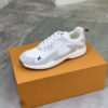 LV Olympia Sneaker White Grey Suede Leather 0530C40