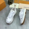 LV Olympia Sneaker White Grey Suede Leather 0530C40
