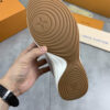 LV Olympia Sneaker White Grey Suede Leather 0530C40