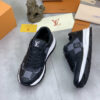 LV Run Away Sneaker Damier Caro Mesh Leather 0522C80
