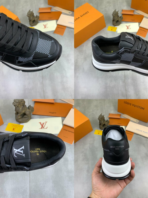 LV Run Away Sneaker Damier Caro Mesh Leather 0522C80