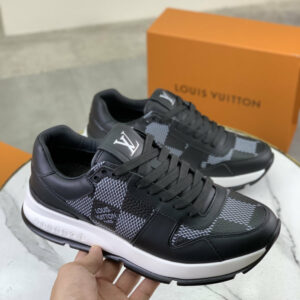 LV Run Away Sneaker Damier Caro Mesh Leather 0522C80 6 d1356b52 result
