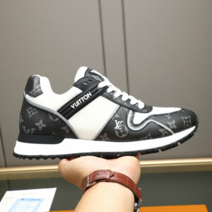 LV Run Away Sneaker Black White Monogram Eclipse 0514C50 2 7ff15cc1 result